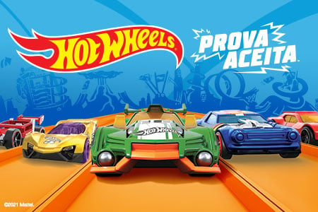 Pista hot wheels coloca na parede