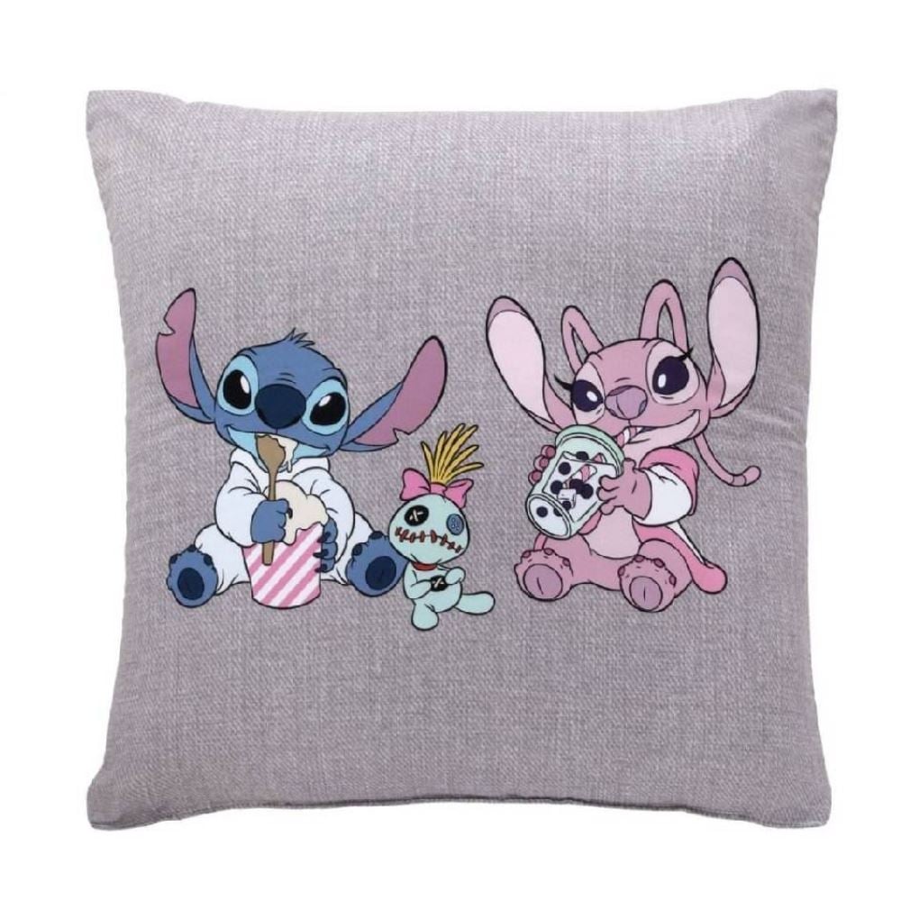 Almofada Decorativa Dupla Face 43X43 cm Disney Hedrons - Stitch Xepa
