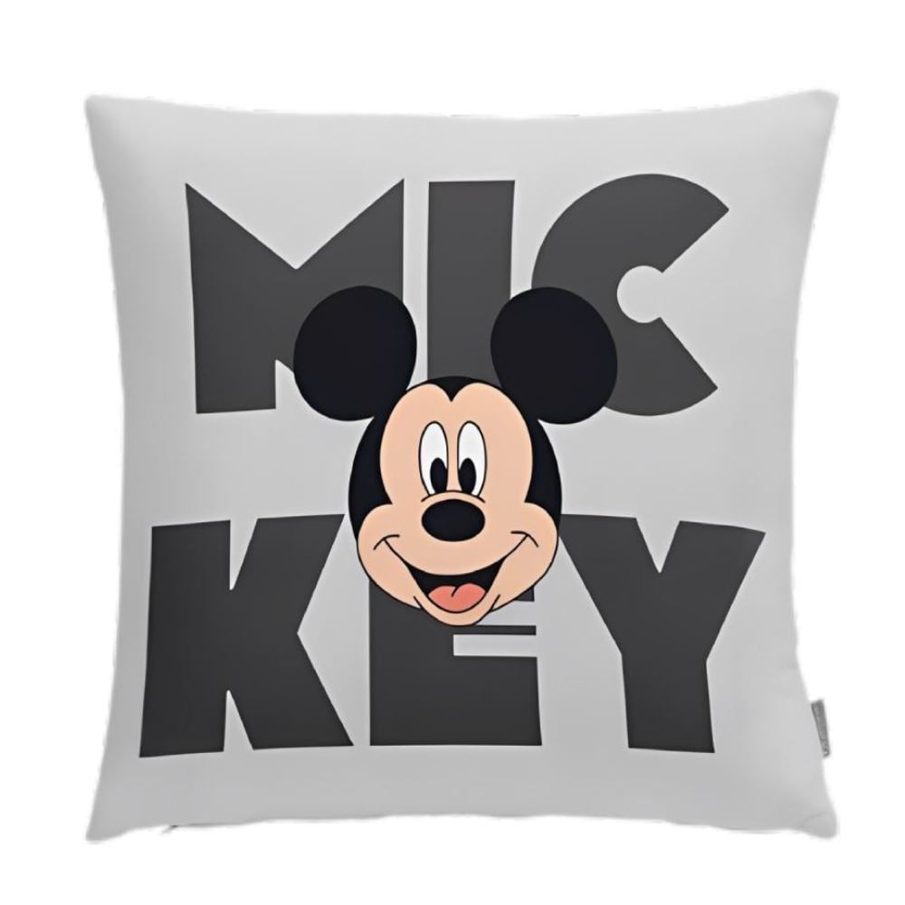 Almofada Decorativa Dupla Face 43X43 cm Disney Hedrons - Mickey Gamer