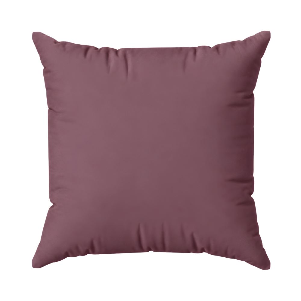 Almofada Decorativa 50X50cm Veludo Italiano Liso Havan Casa - Rose