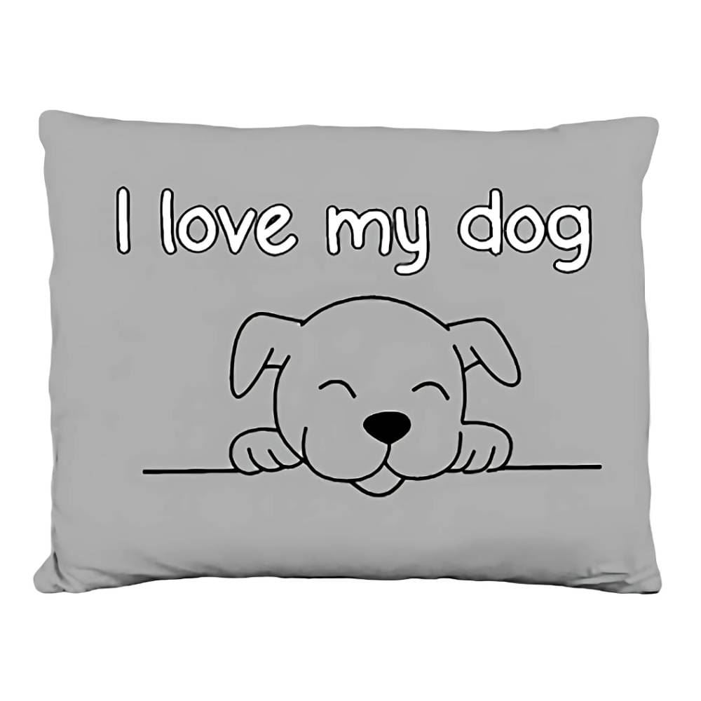 Almofada Funny 35X45 cm Animais Havan Casa - Cinza Dog