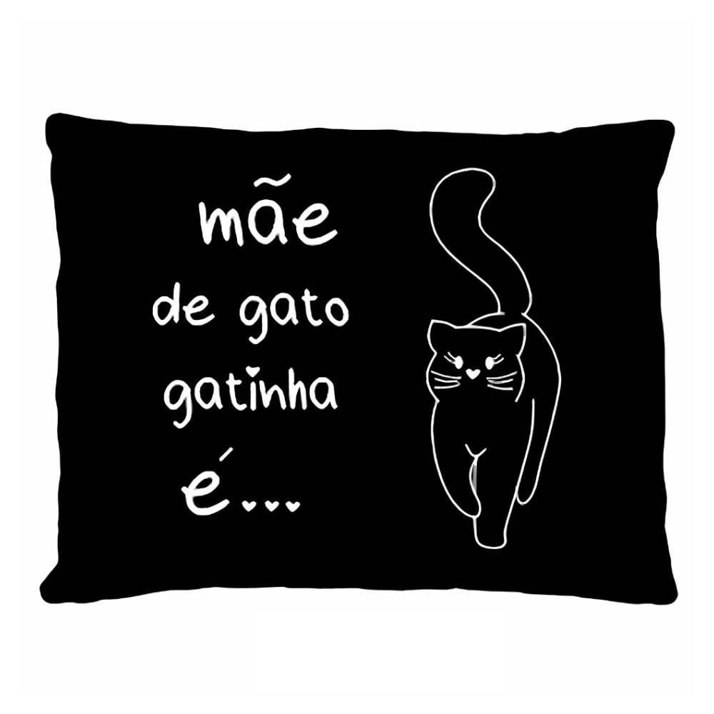 Almofada Funny 35X45 cm Animais Havan Casa - Preto Mãe