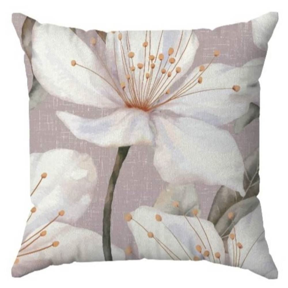 Almofada Veludo 48X48 Cm Estampada Havan Casa - Violeta 
