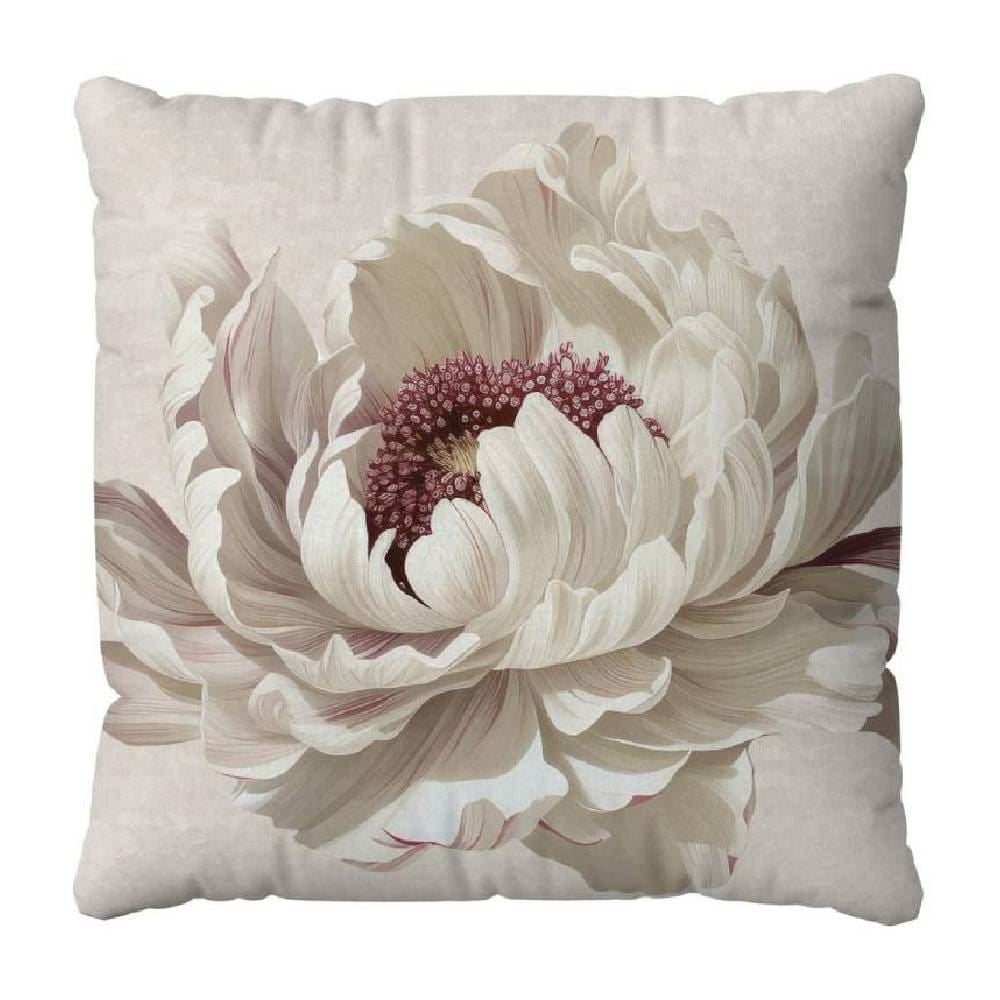 Almofada Veludo 48X48 Cm Estampada Havan Casa - Begônia