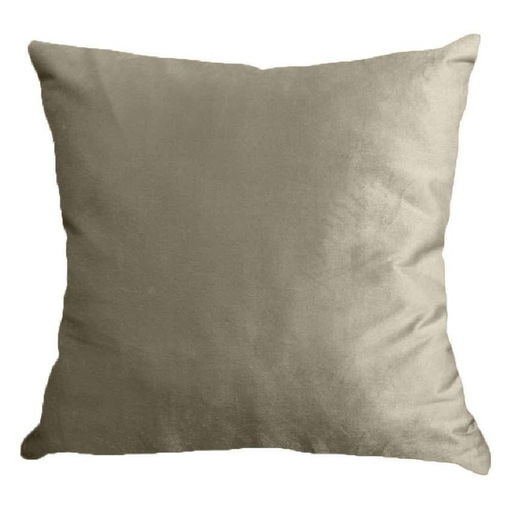 Almofada Veludo 48X48 cm Liso Havan Casa - CHAMPAGNE