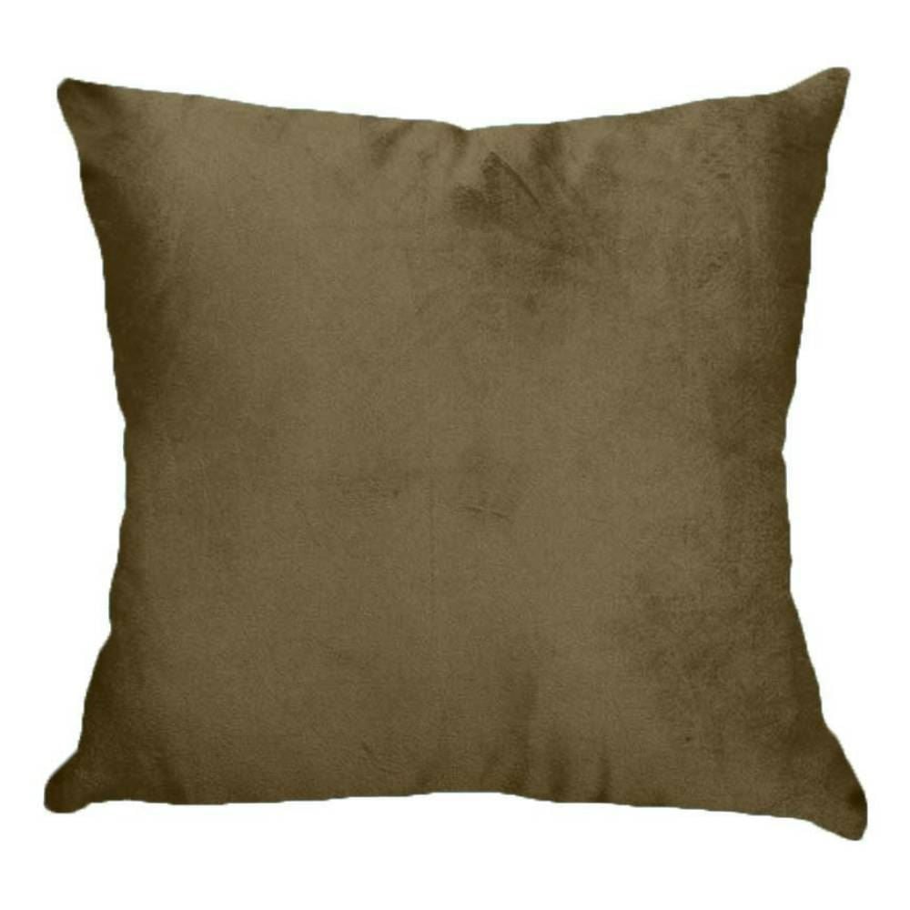 Almofada Veludo 48X48 cm Liso Havan Casa - MARROM