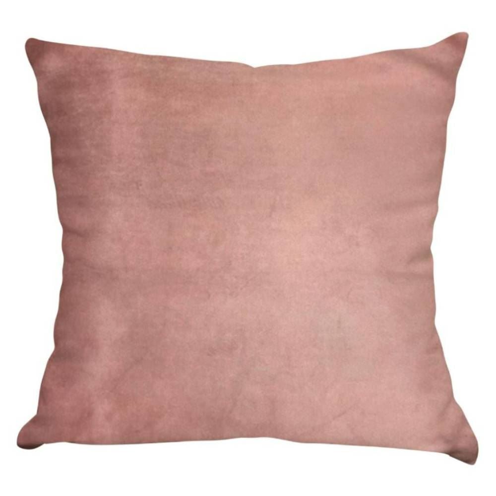 Almofada Veludo 48X48 cm Liso Havan Casa - ROSA PO