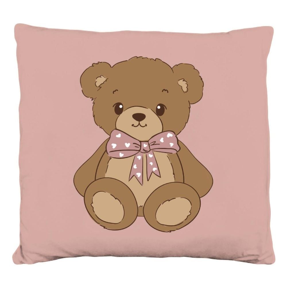 Almofadas Decorativa Funny 35X35cm Havan Baby - Urso Rosa