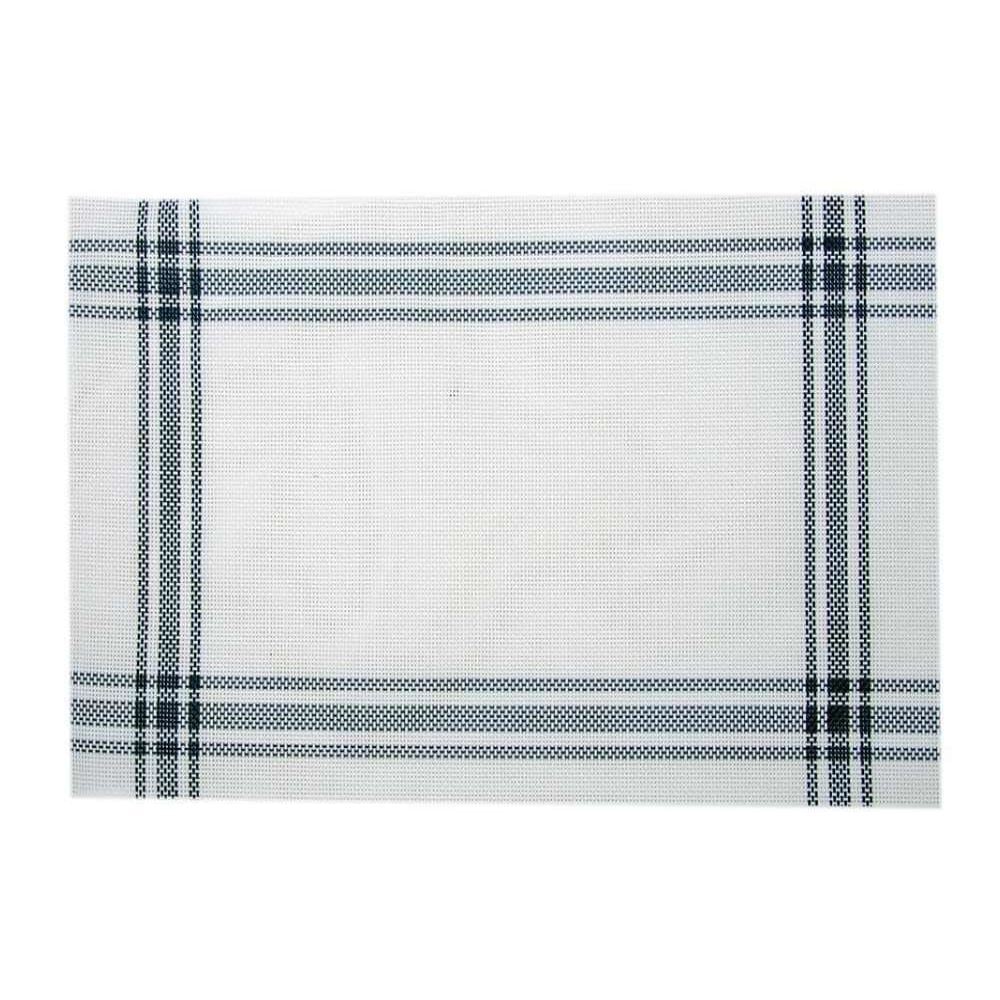 Americano Avulso 2 Cabos Tramado Havan Casa 1 Pç - Azul Molduras