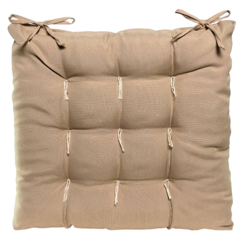 Assento Futton 40X40 cm Liso Oxford Havan Casa - Bege