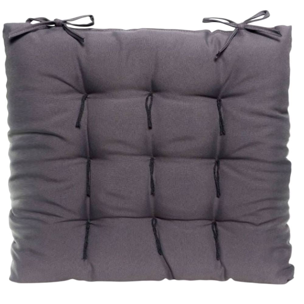Assento Futton 40X40 cm Liso Oxford Havan Casa - Cinza