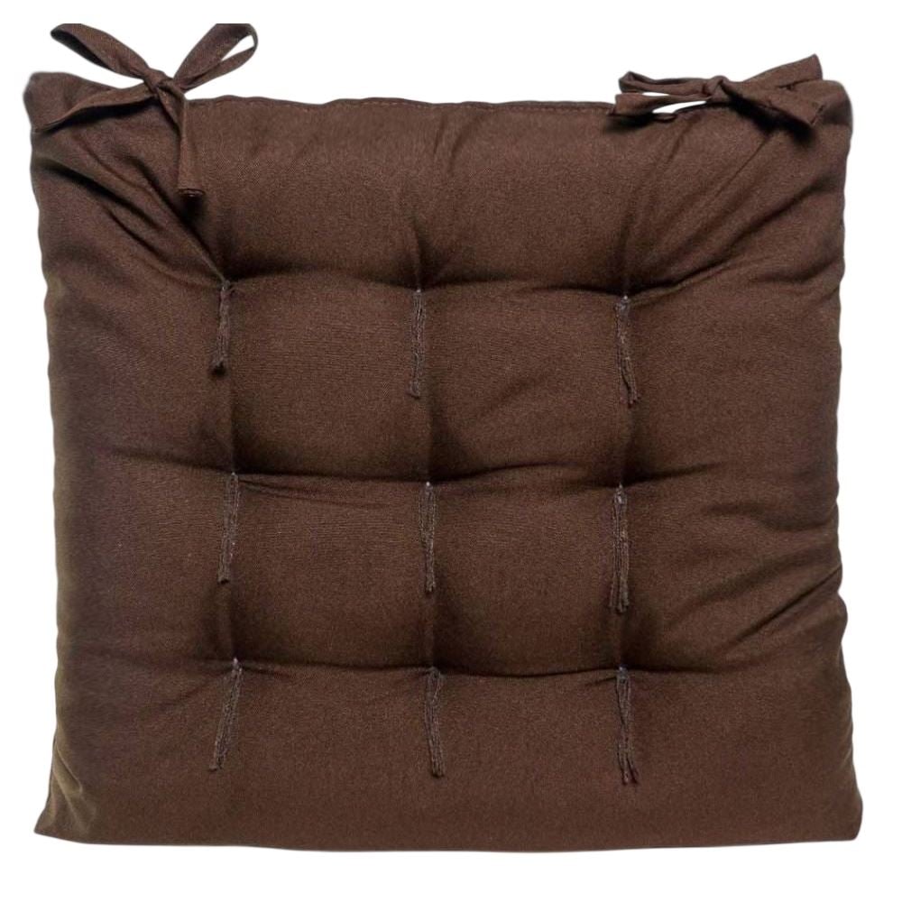 Assento Futton 40X40 cm Liso Oxford Havan Casa - Marrom