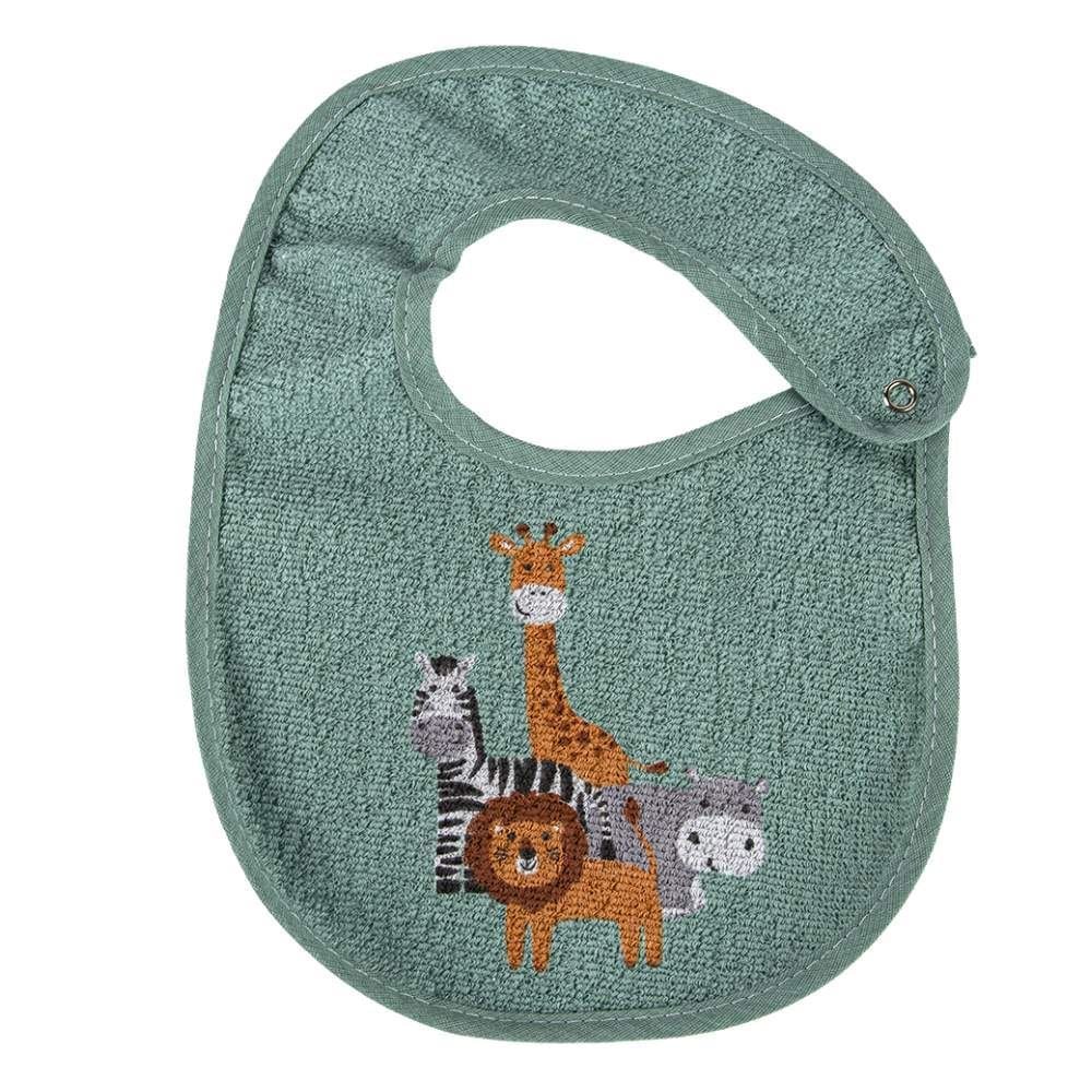 Babador Infantil Estampado com Forro Havan Baby - Selva