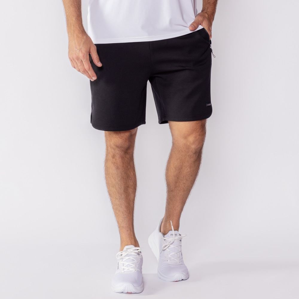 Bermuda Esportiva Masculina Interlock Scream Preto