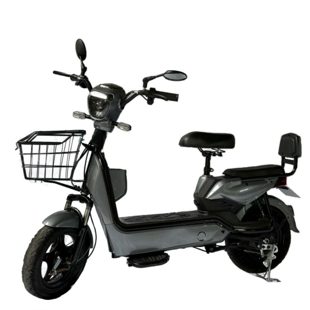 Bicicleta Elétrica Primar Bike 07 500W 48V - Cinza