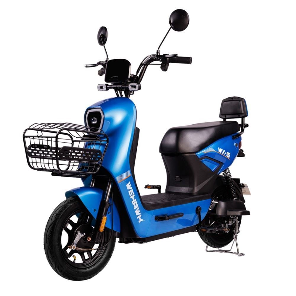 Bicicleta Elétrica Wx-15 Wehawk 800W Bateria Lítio 48V 20Ah - Azul