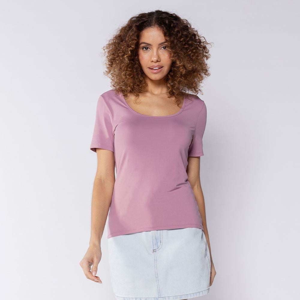 Blusa Feminina Em Poliamida Patricia Foster Misterio