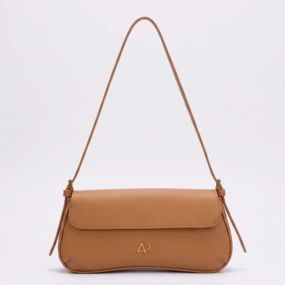Bolsa Feminina Baguete Alice Palucci - BEGE U