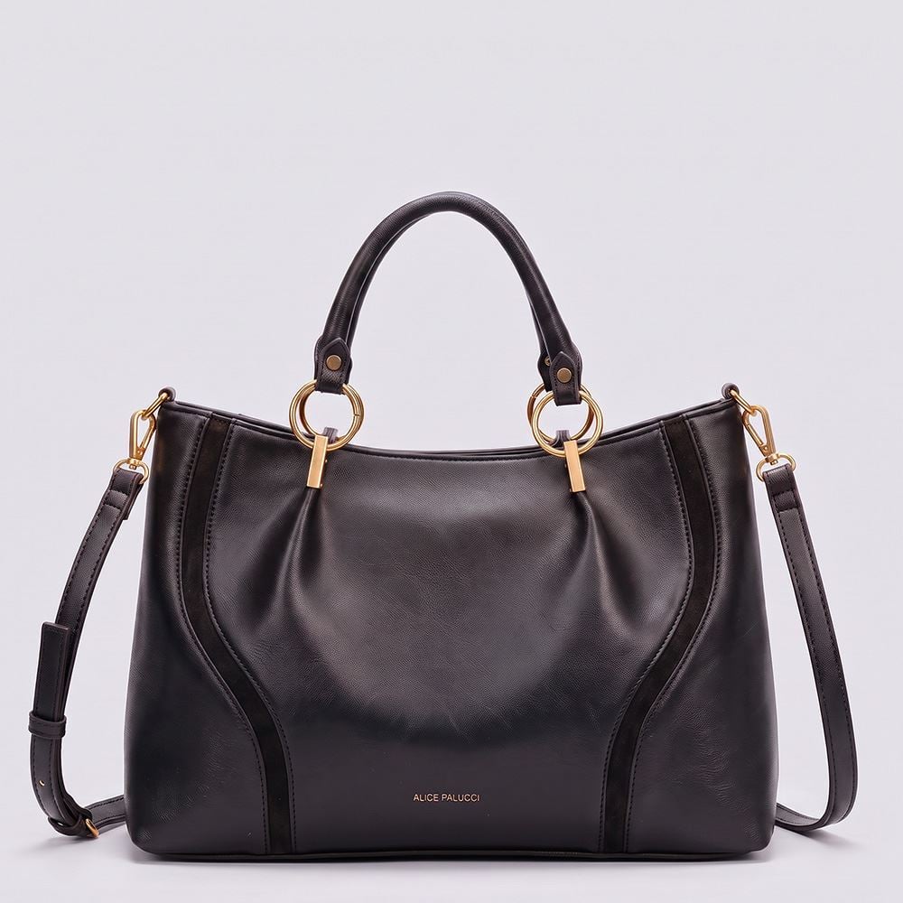 Bolsa Feminina Tiracolo Alice Palucci - PRETO U