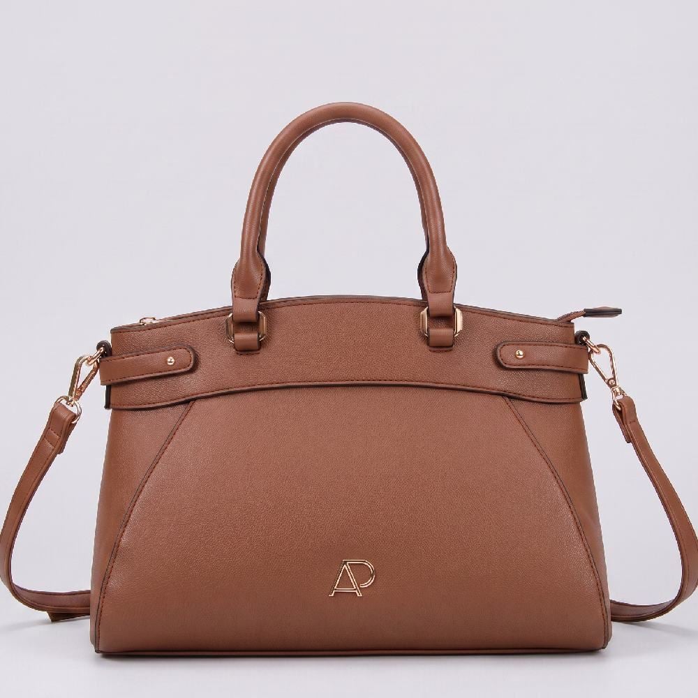 Bolsa Feminina Tiracolo Alice Palucci - MARROM U