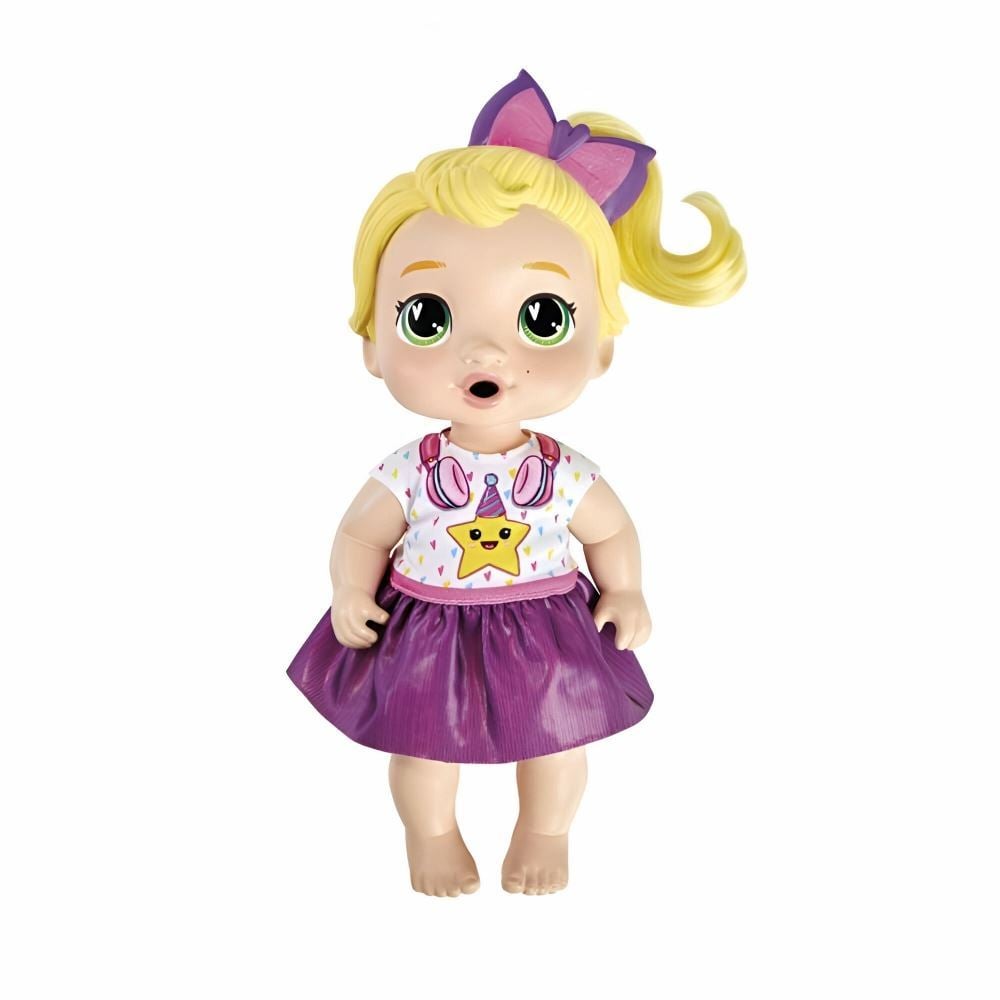 Boneca Baby Alive Festa De Aniversário Lala Hasbro Rosa