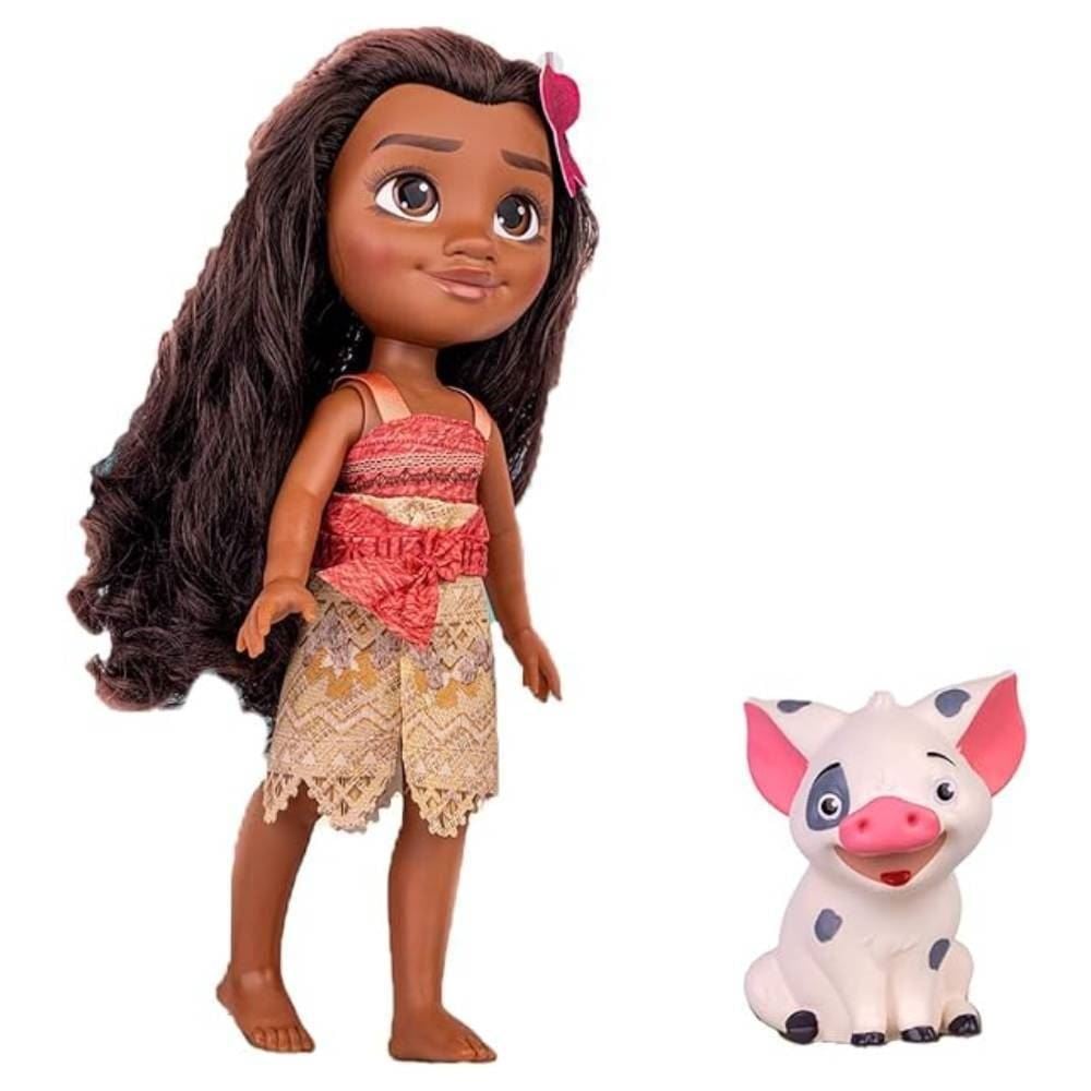 Boneca Moana E Porquinho Puá Disney Cotiplás 2600