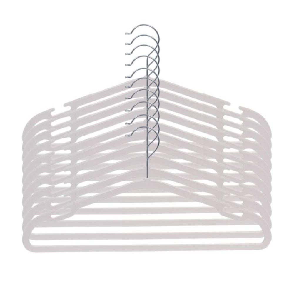 Cabide para Roupa Plástico Havan Casa 10 Peças - Branco