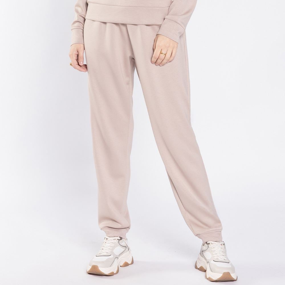 Calça Feminina Jogger Em Moletom Patricia Foster Fendi