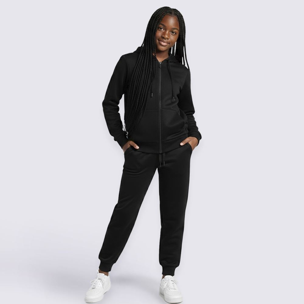 Calça Jogger Juvenil Menina 12 a 16 Anos Marmelada Preto