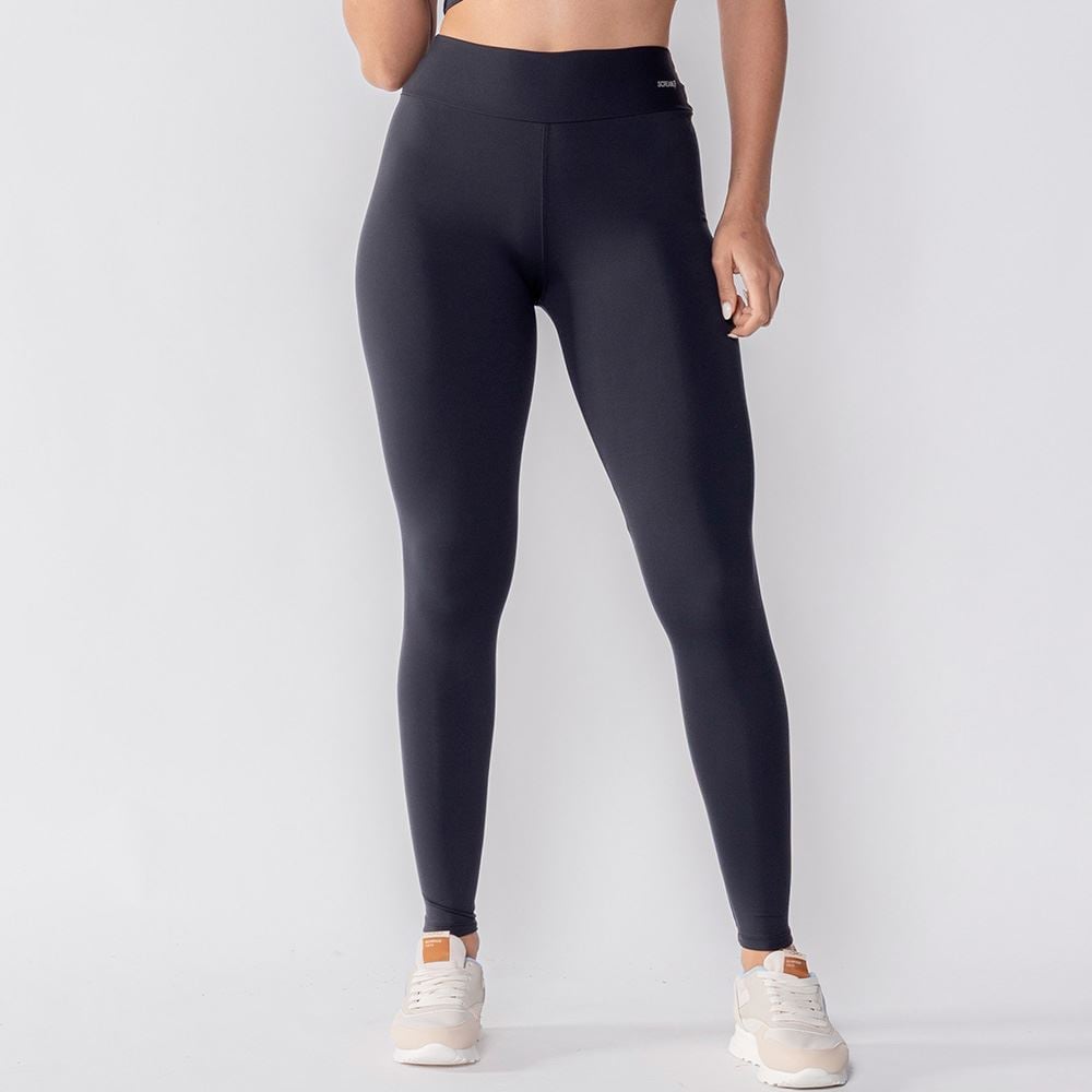 Calça Legging Feminina Básica Scream Preto
