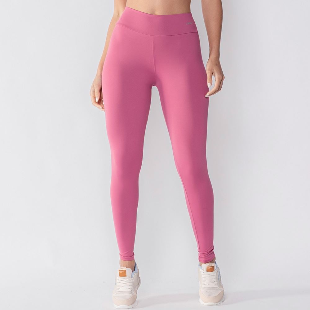 Calça Legging Feminina Básica Scream Rosa