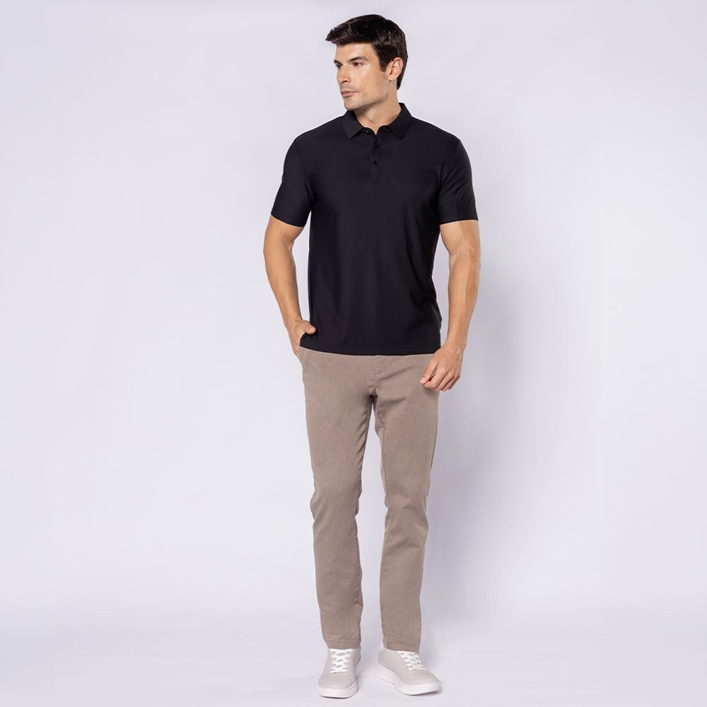 Calça Masculina Alfaiataria Coimbra Marc Alain Bege