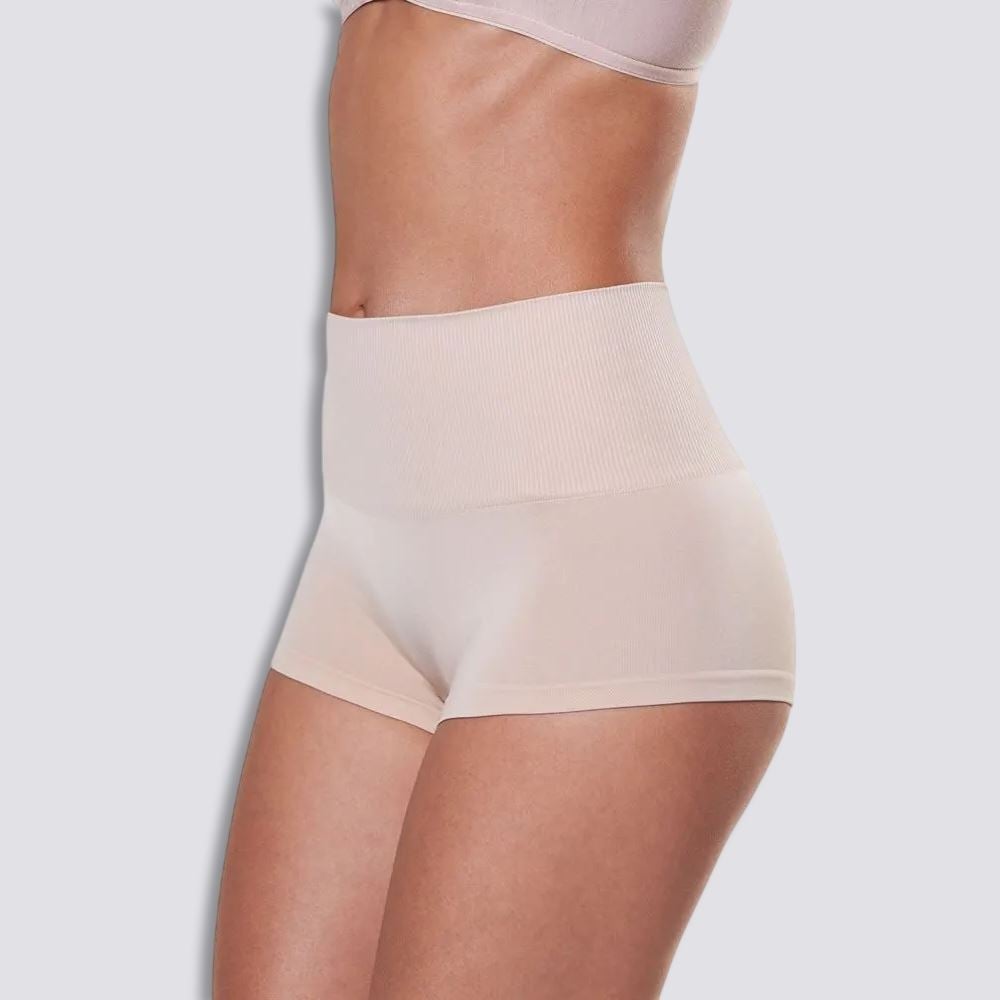 Calcinha Boxer Modeladora DelRio Areia