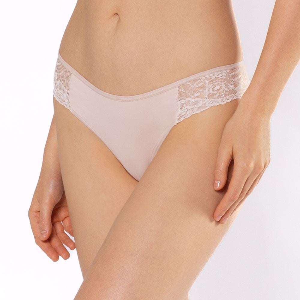 Calcinha Tanga com Renda Camila Moretti Base