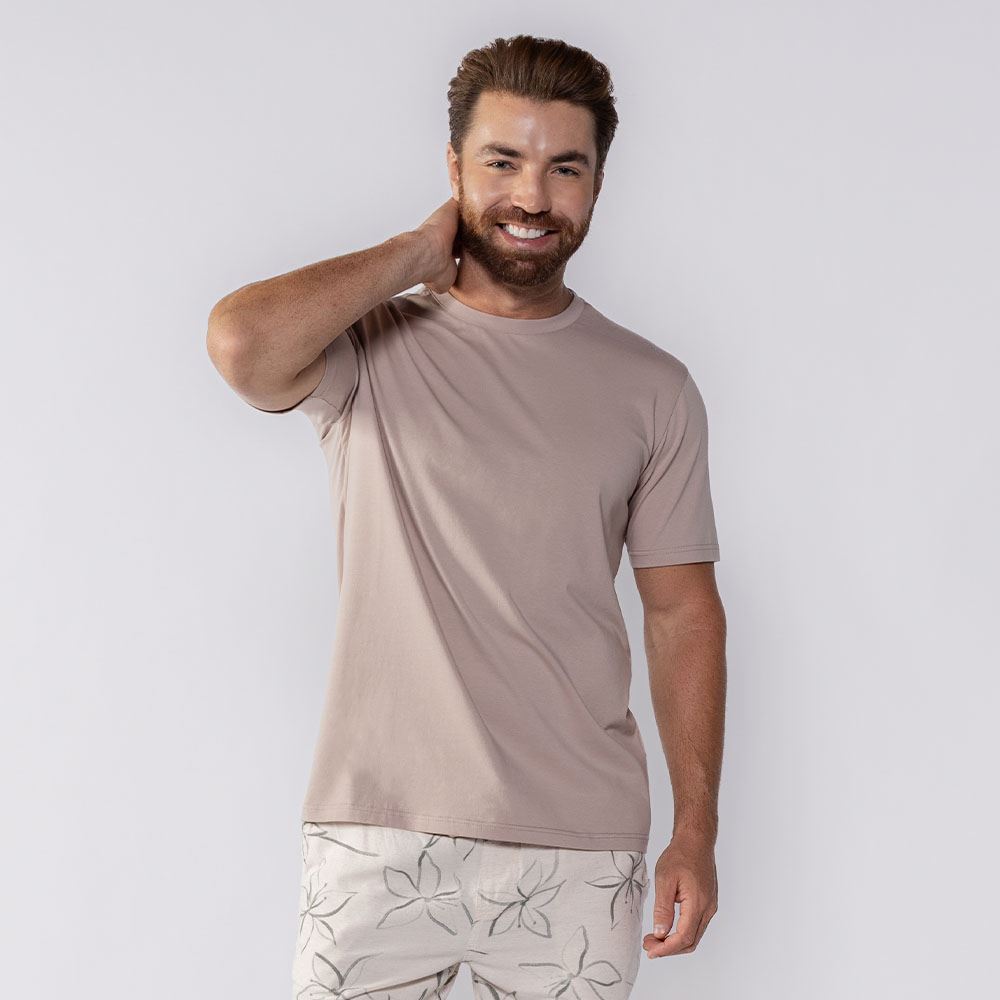 Camiseta Masculina Básica Marc Alain Fendi