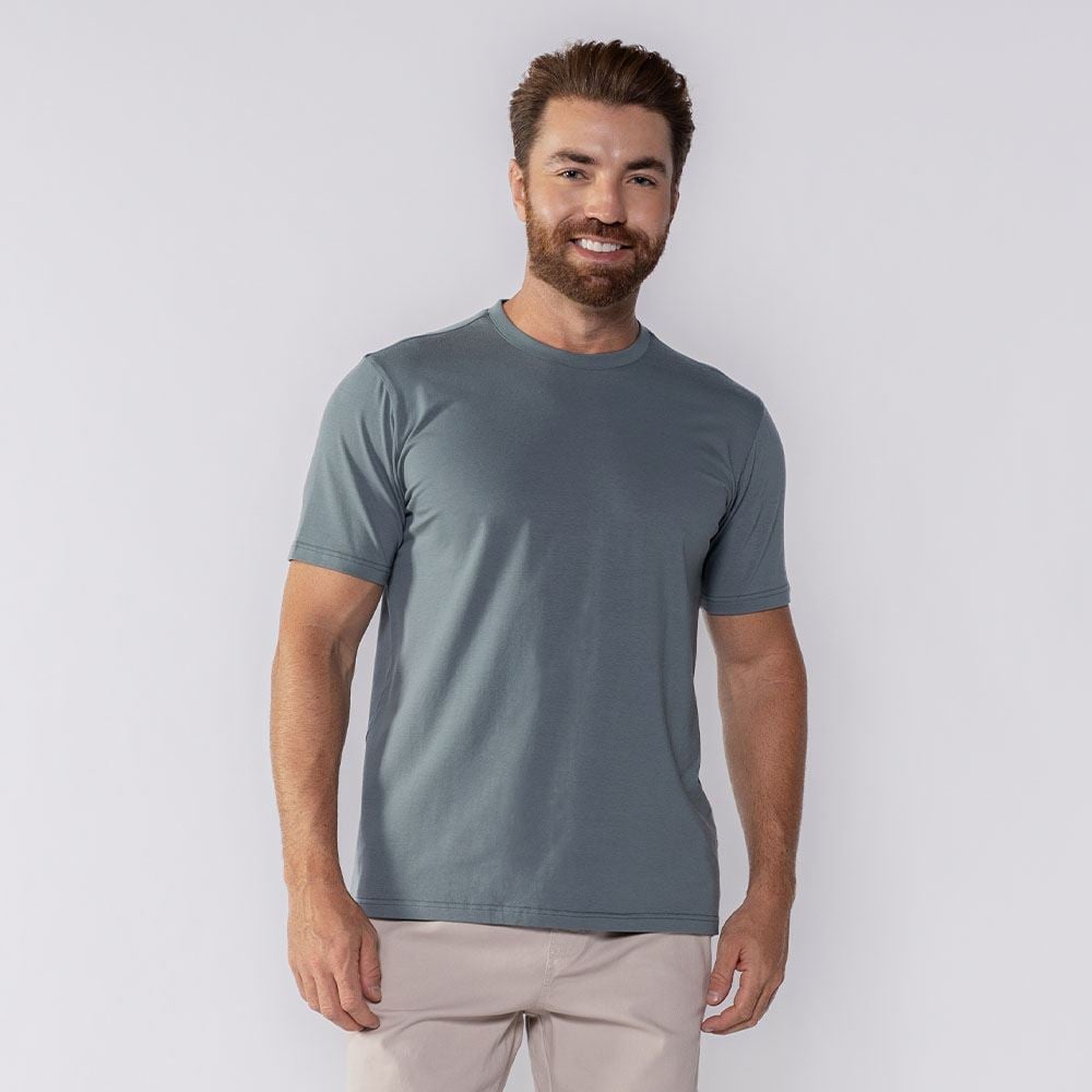 Camiseta Masculina Básica Marc Alain Minerio