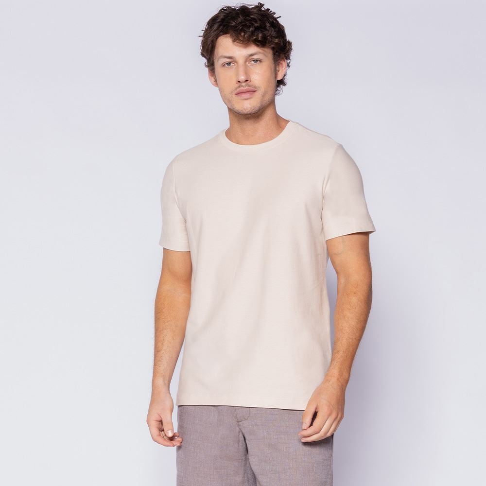 Camiseta Masculina Em Malha Sarja Thing Chino