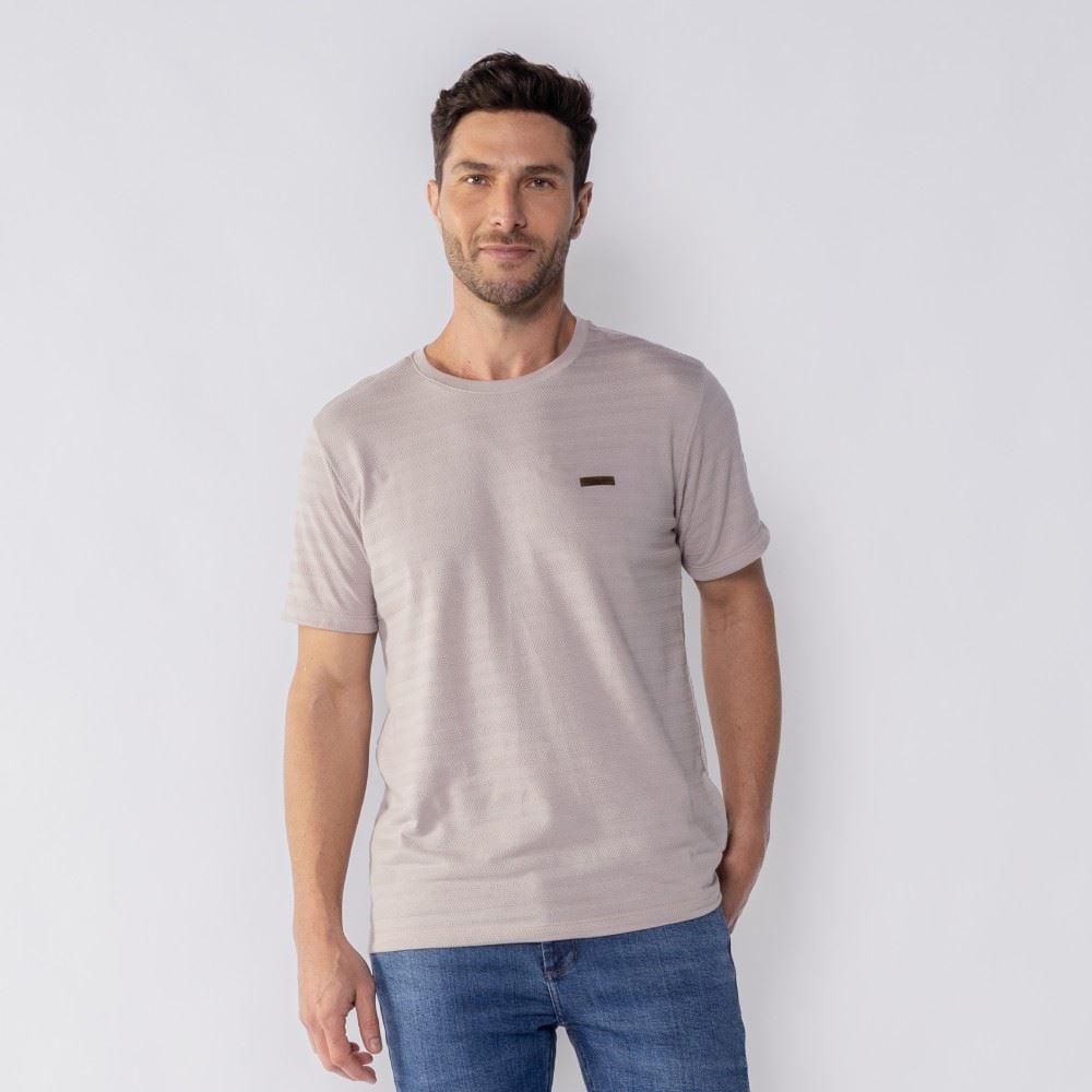 Camiseta Masculina Manga Curta Malha Cannes Thing Fendi