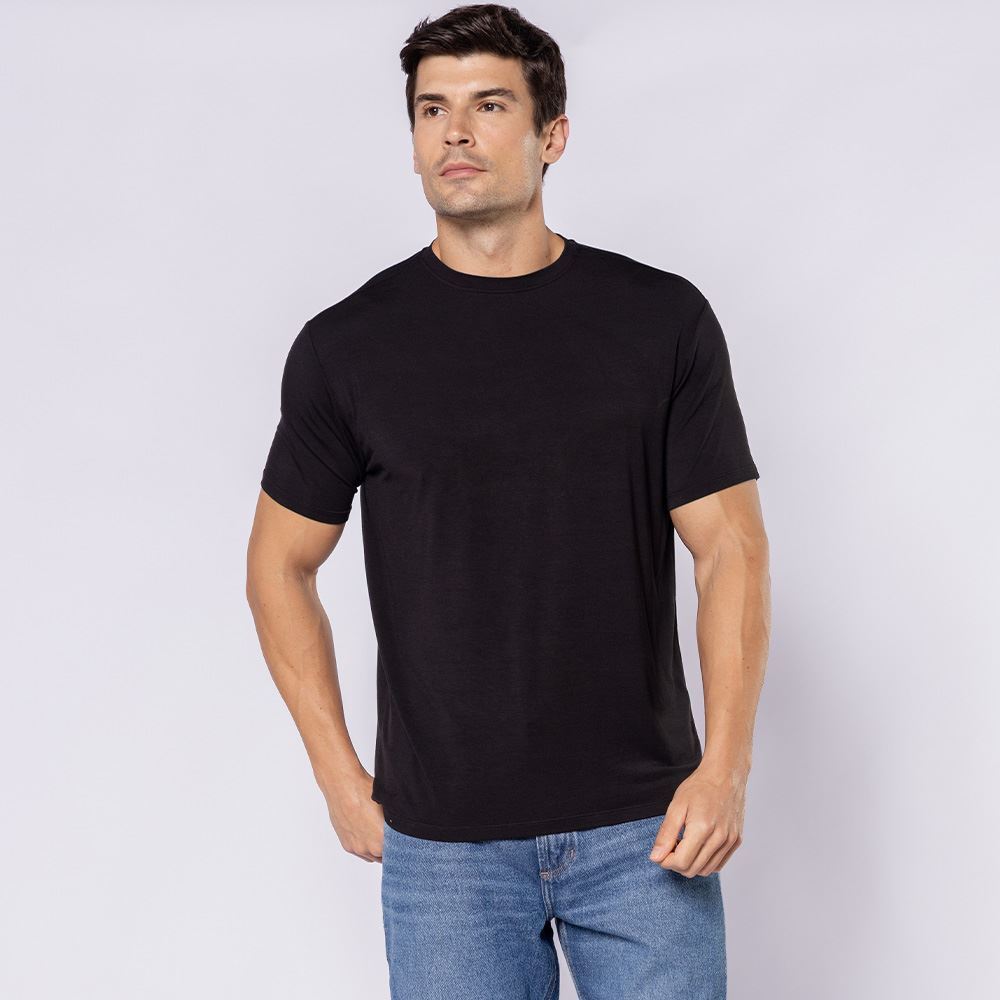 Camiseta Masculina Modal Thing Preto