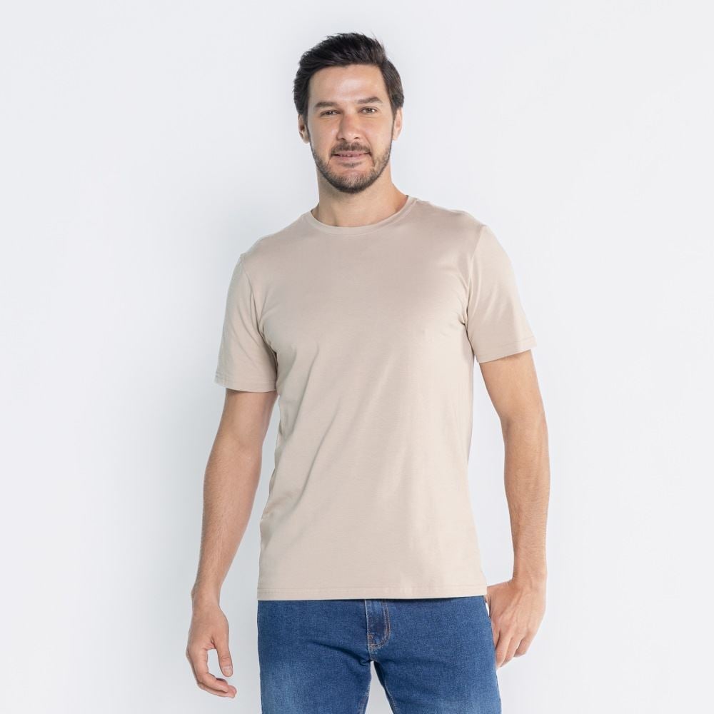 Camiseta Pima Masculina Marc Alain Fendi