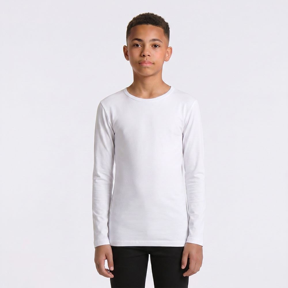 Camiseta Térmica Juvenil Menino 12 a 16 Anos Hot Dog Branco