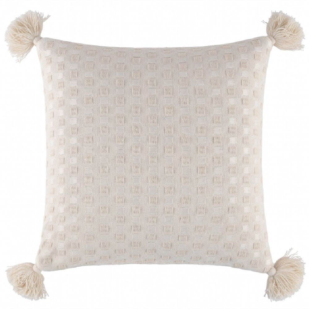 Capa de Almofada Provence 45X45 cm Havan Casa - Cru