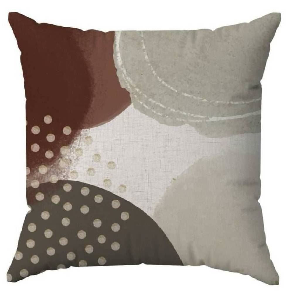 Capa de Almofada Veludo 43X43 cm Estampada Havan Casa - Poa Verde