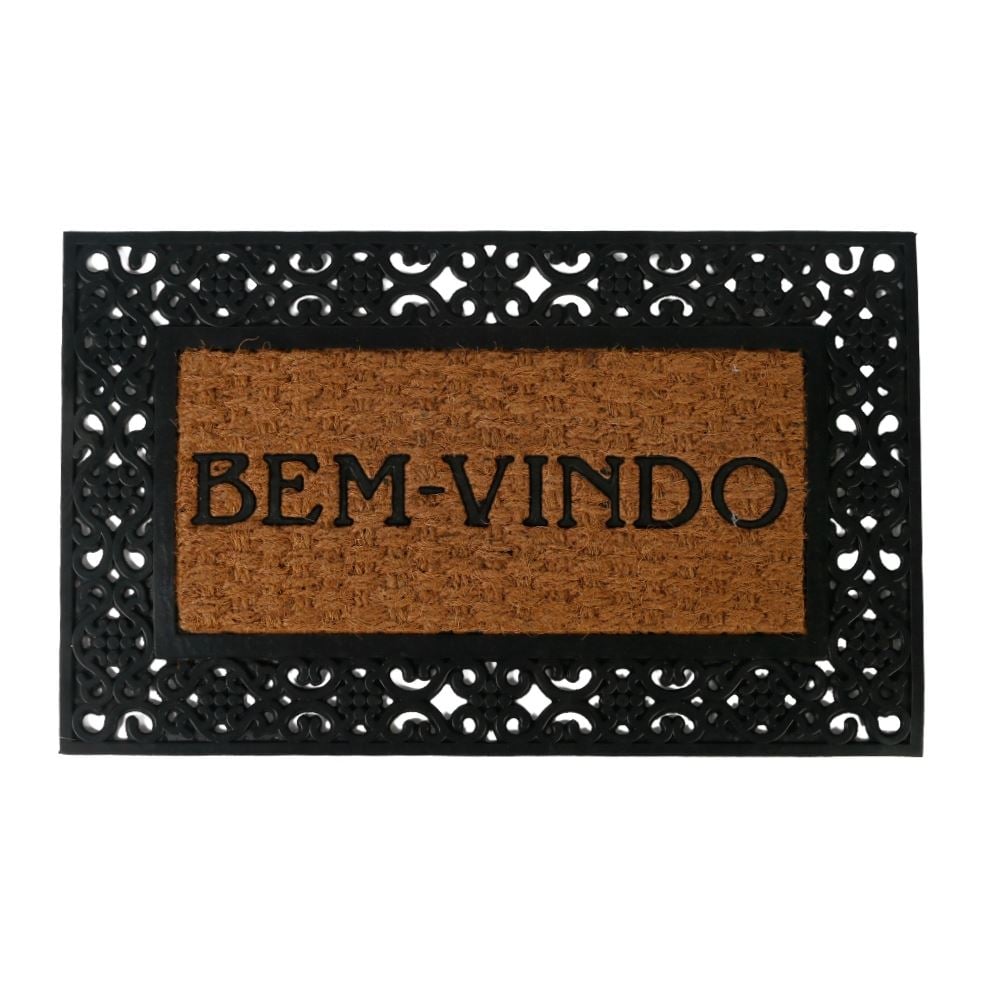 Capacho Capri 45X75 cm Havan Casa - Bem Vindo Natural