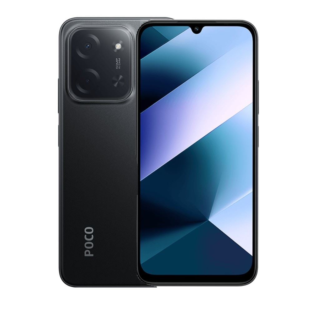 XIAOMI Poco C85 Black 128GB SIMフリー Celular Smartphone Xiaomi Poco C85 4G 8Gb Ram 256Gb - Preto