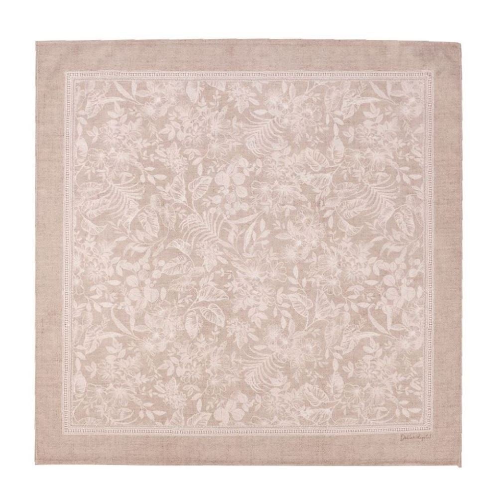 Centro de Mesa 78X78cm Clean Renova Dohler - Alana Bege