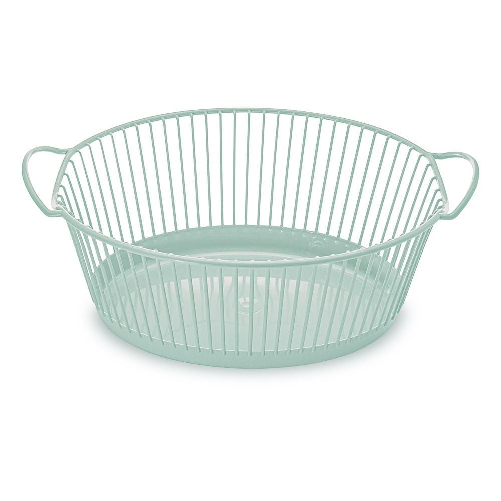 Cesta Oval Fofura 25 Litros Havan Baby - Verde