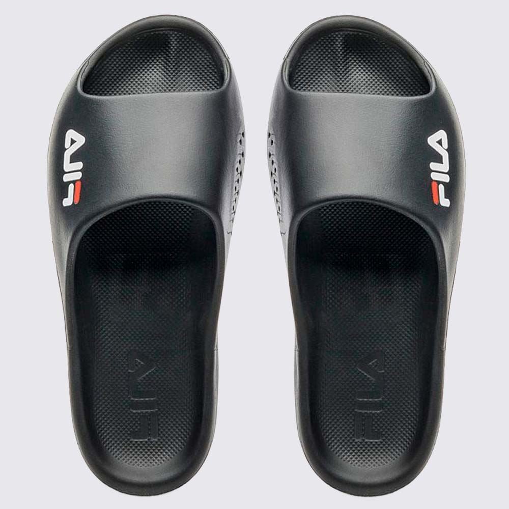 Chinelo Fila Masculino Drifter Foam Preto/Vermelho/Branco