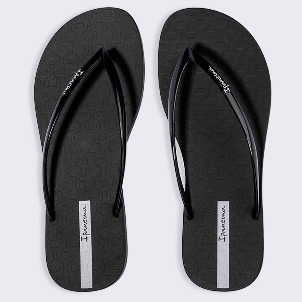 Chinelo Ipanema Feminino Easy Preto/Preto