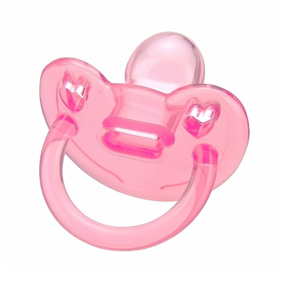 Chupeta Soft Silicone Nº 2 Ortodôntico Kuka - Rosa